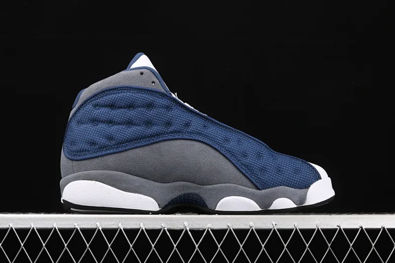 All Categories Air Jordan Jordan Series Basketball Shoes Air Jordan 13 Special Price Pure Original Version Air Jordan 13 Flint GIGI AJ13 Joe 13 3M Reflective Navy Blue 414571-404